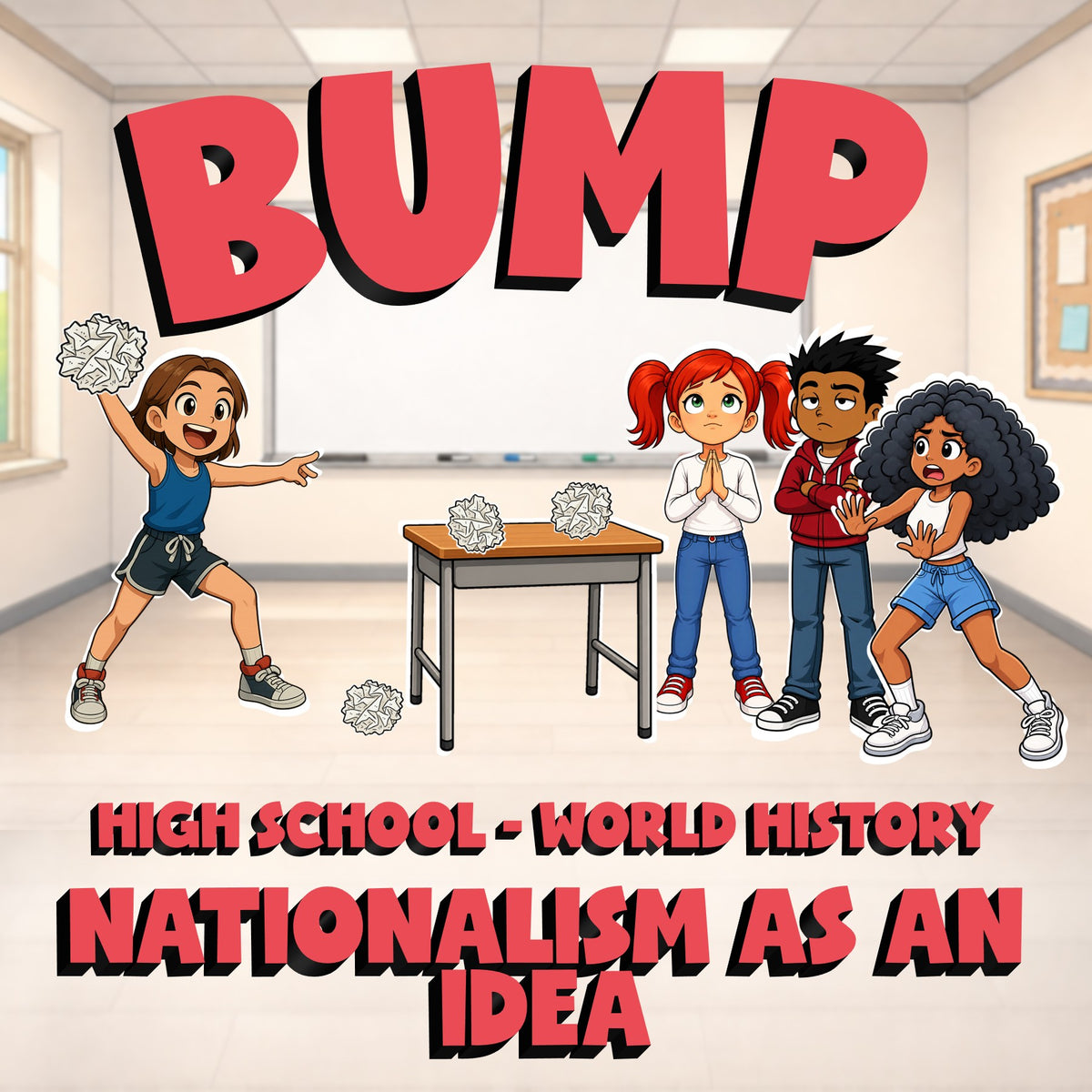 Nationalism as an Idea BUMP Game - No Prep World History Review Activity