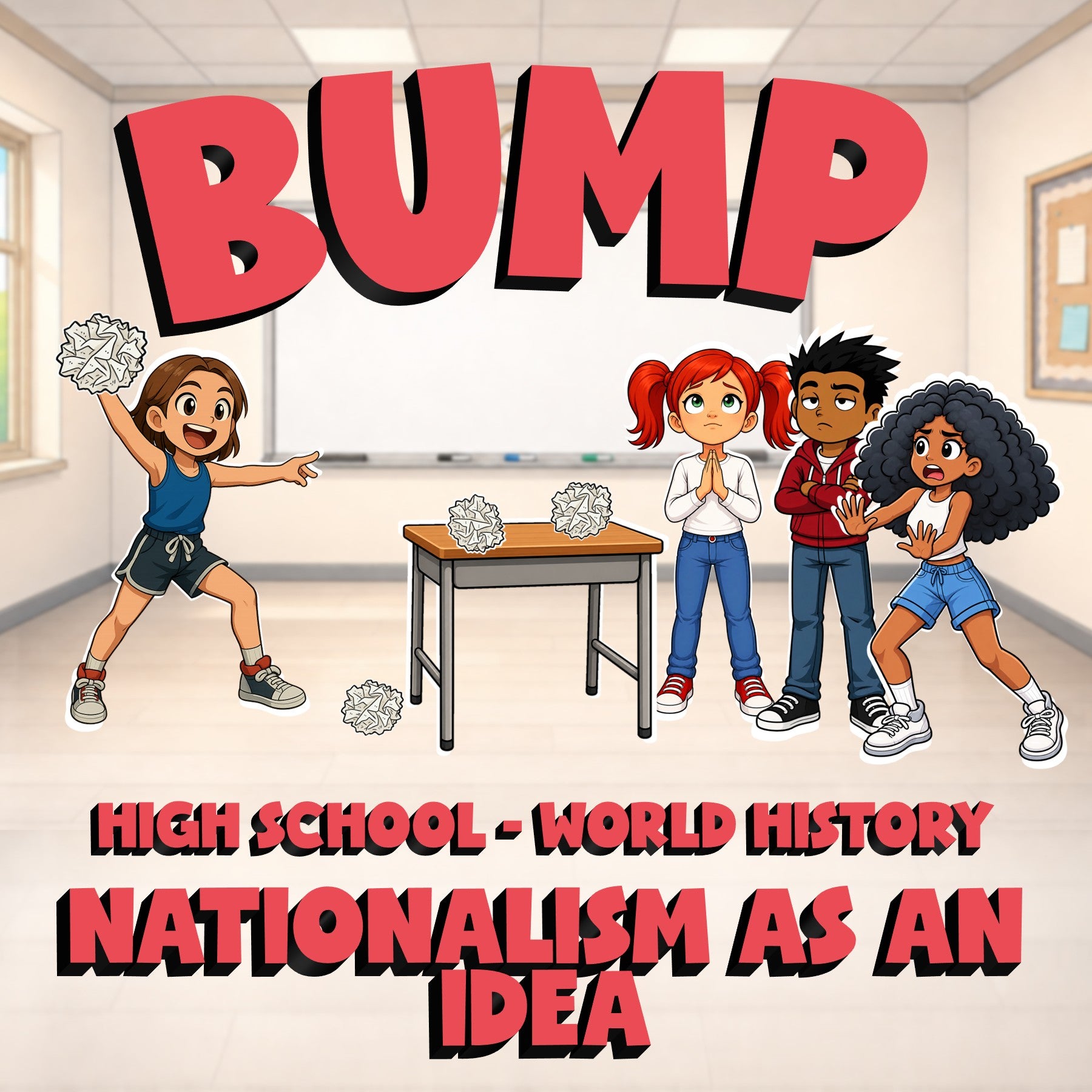 Nationalism as an Idea BUMP Game - No Prep World History Review Activity
