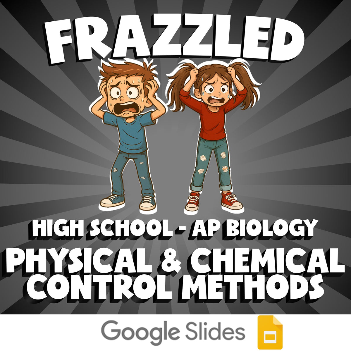 Physical & Chemical Control Methods FRAZZLED Science Game - No Prep AP Biology