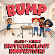 Biotechnology Innovations BUMP Science Game - No Prep Grade 9 Review Activity