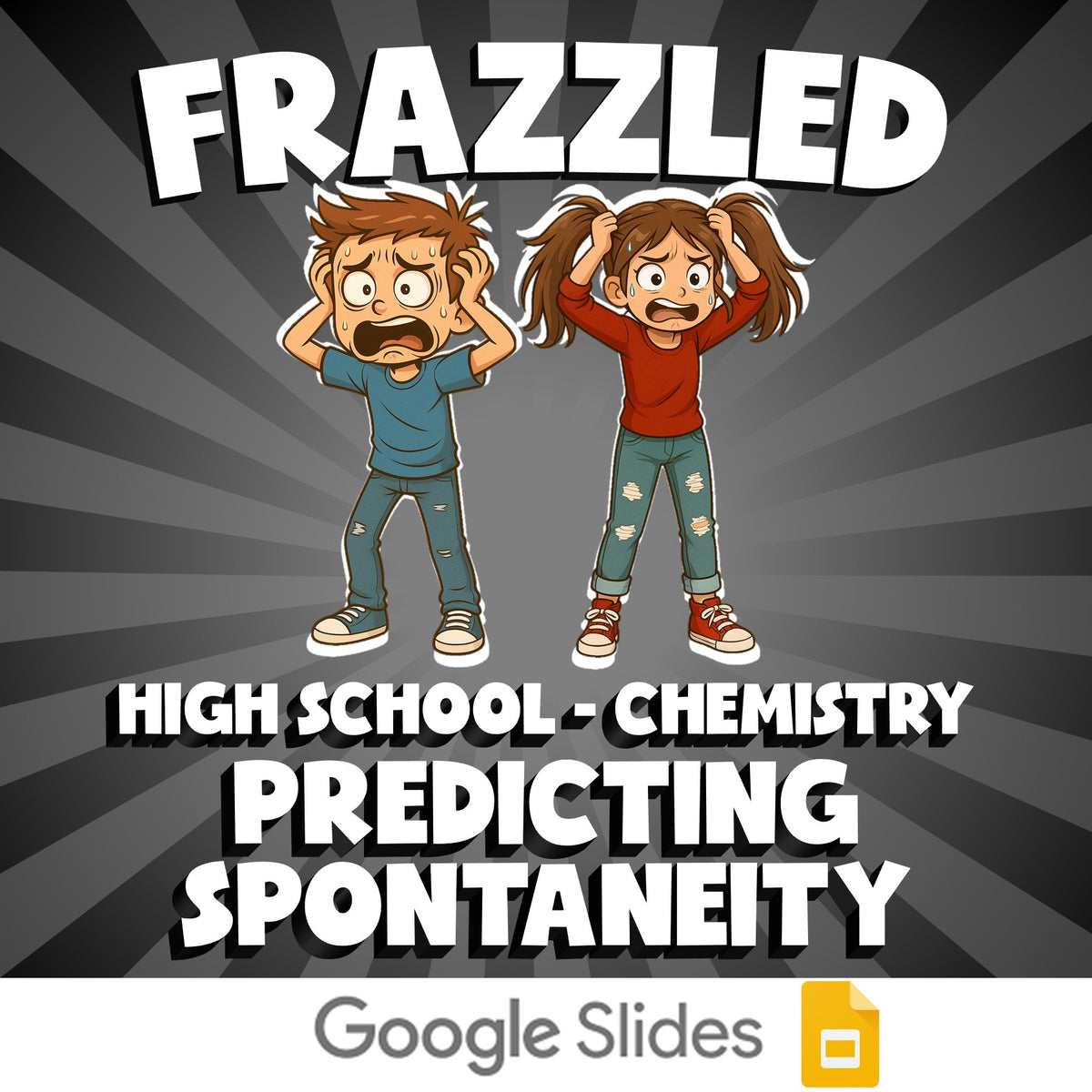 Predicting Spontaneity FRAZZLED Science Game - No Prep Chemistry Review Activity