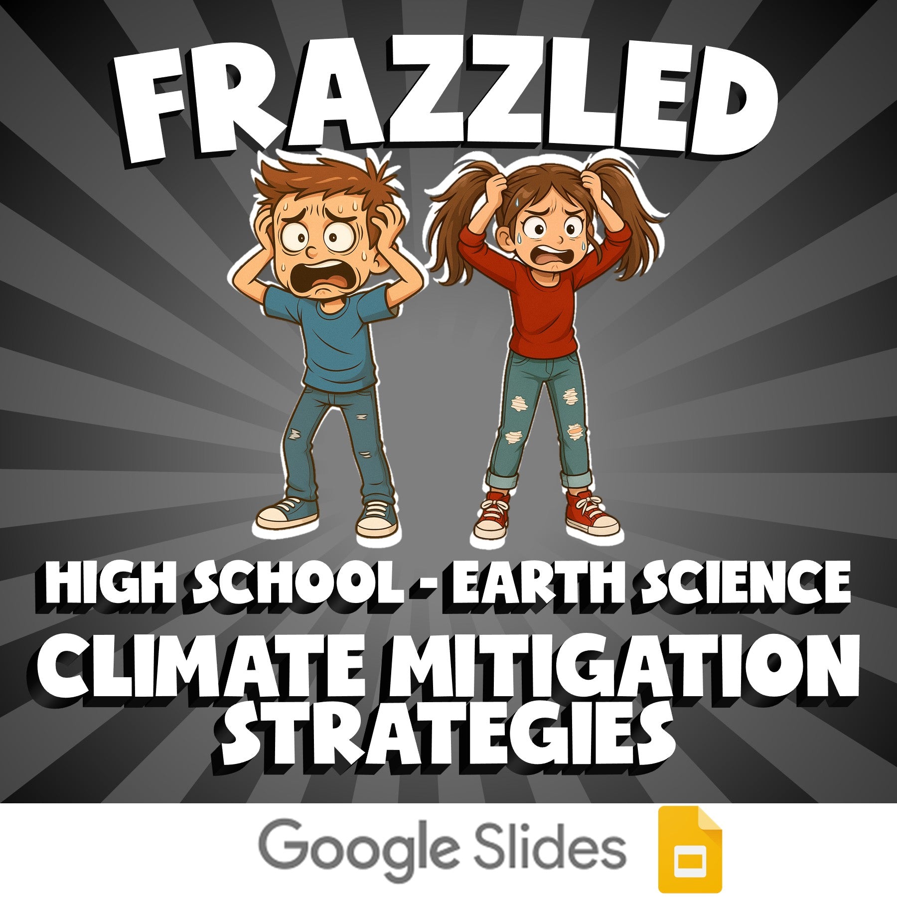 Climate Mitigation Strategies FRAZZLED Game - No Prep Earth Science Review