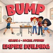 Empire Building BUMP Socials Game - No Prep Grade 6 Review Activity