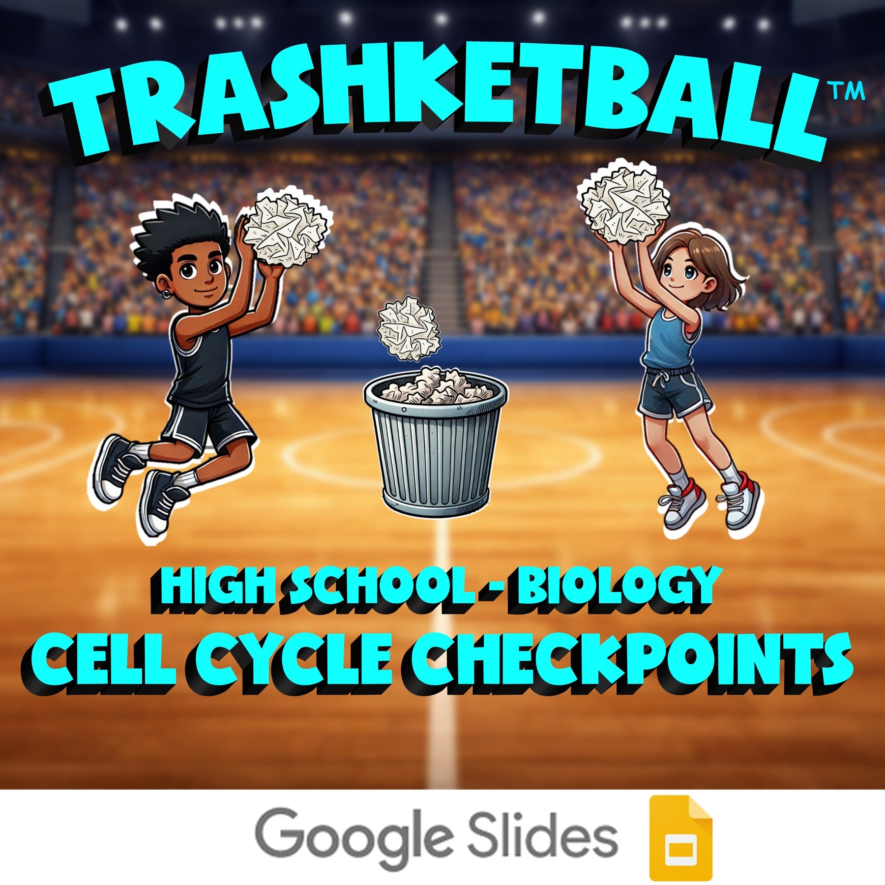 Cell Cycle Checkpoints TRASHKETBALL Science Game - No Prep Biology Review