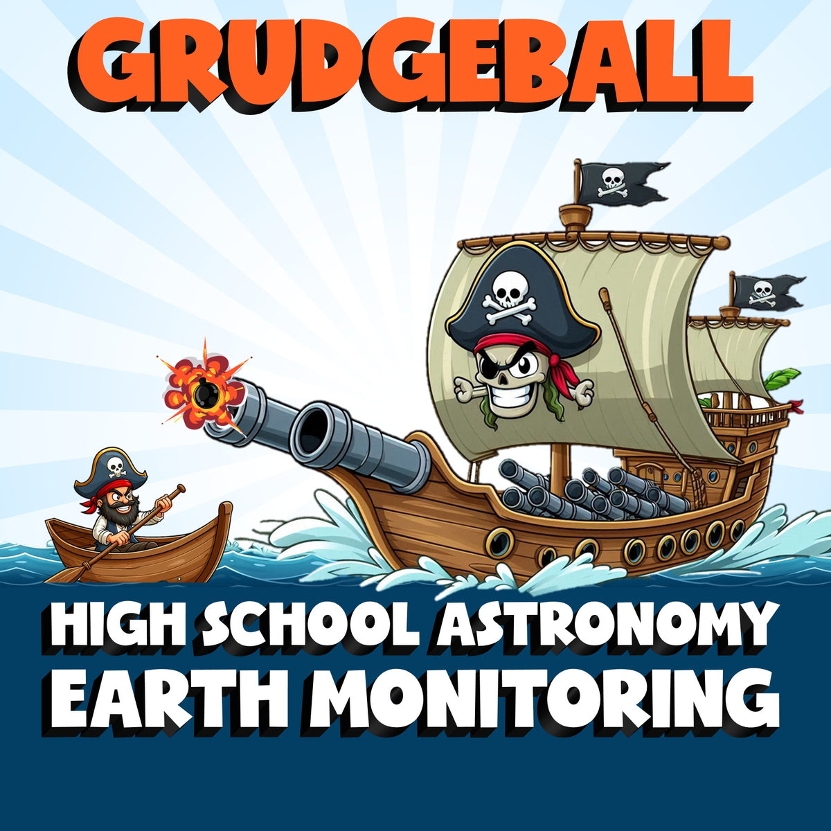 Earth Monitoring GRUDGEBALL Science Game - No Prep Astronomy Review Activity
