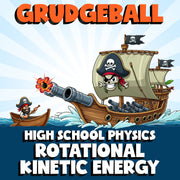 Rotational Kinetic Energy GRUDGEBALL Science Game - No Prep Physics Review