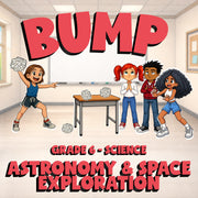Astronomy & Space Exploration BUMP Science Game - No Prep Grade 6 Review