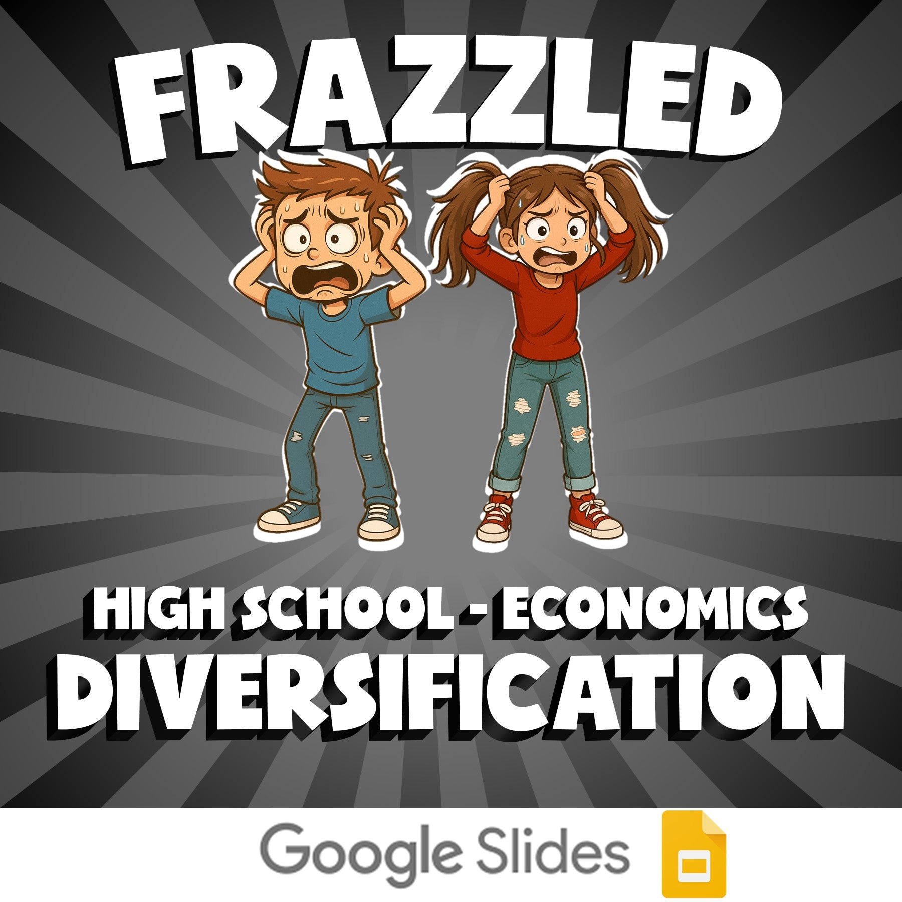 Diversification FRAZZLED Economics Game - No Prep Review Activity