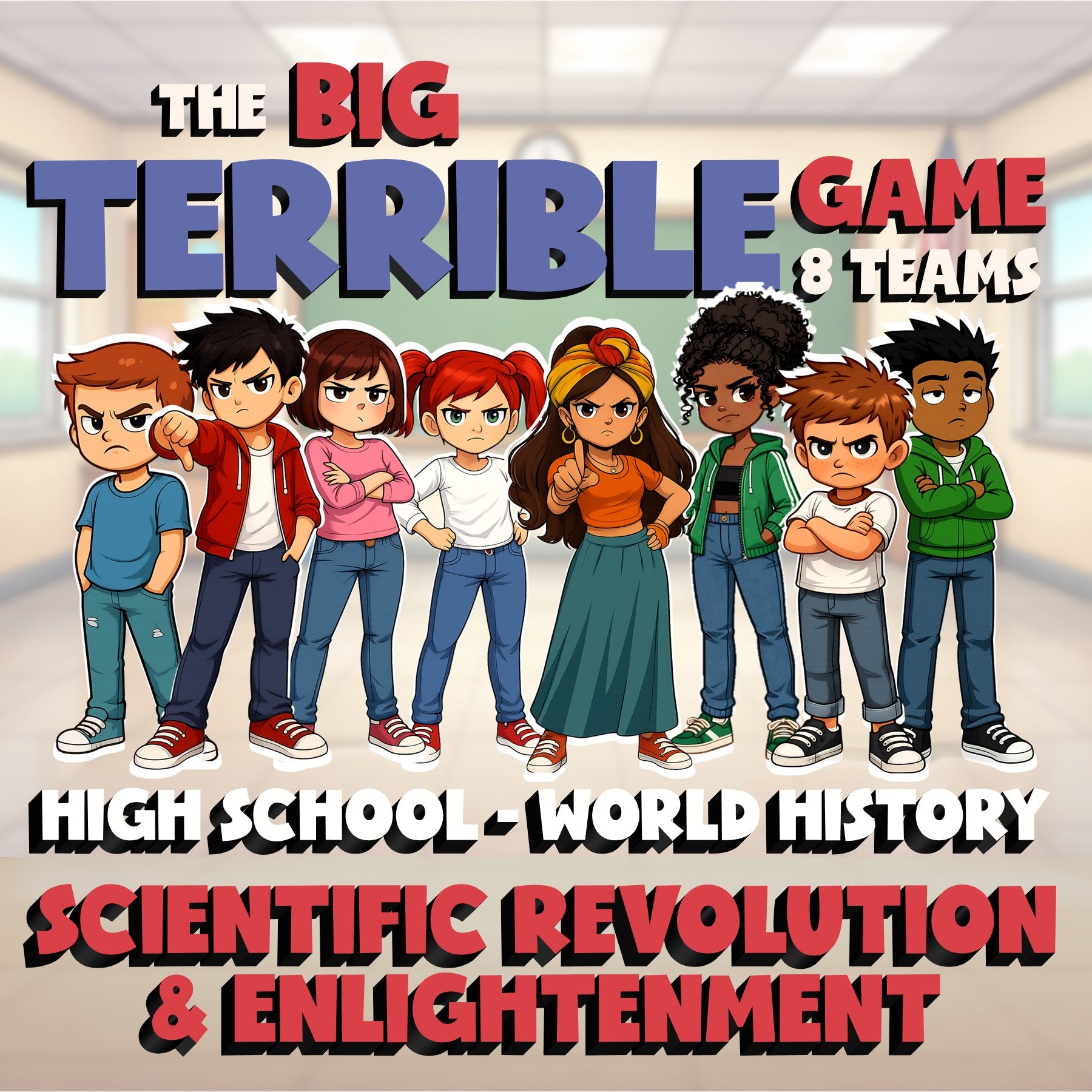 Scientific Revolution & Enlightenment BIG TERRIBLE GAME - World History Review