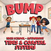 Tides & Coastal Systems BUMP Science Game - No Prep Astronomy Review Activity