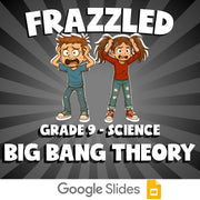 Big Bang Theory FRAZZLED Science Game - No Prep Grade 9 Review Activity