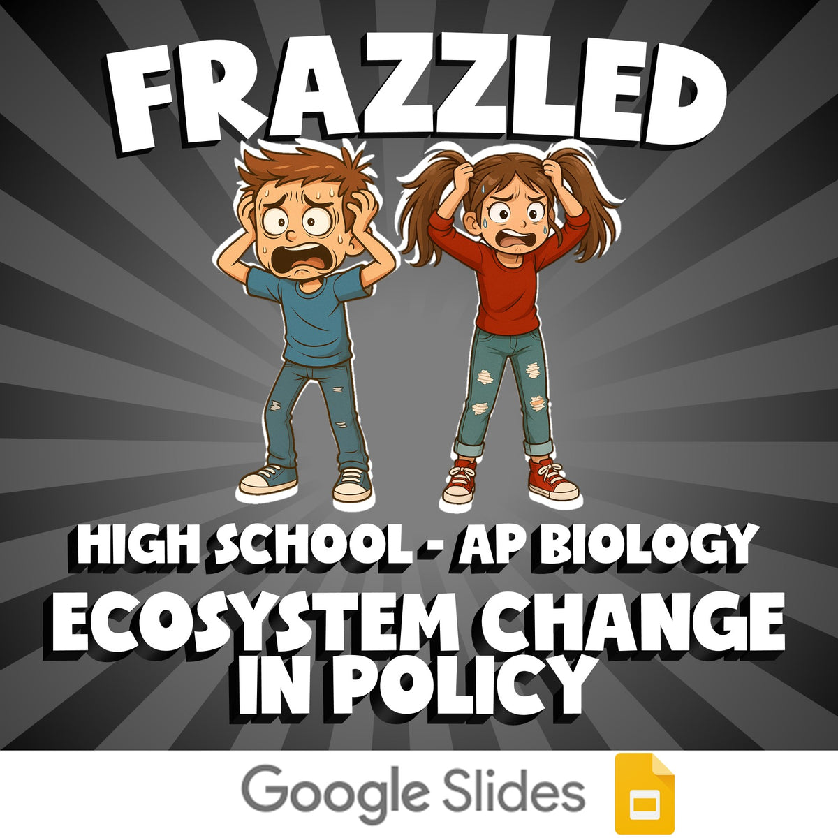 Ecosystem Change in Policy FRAZZLED Science Game - No Prep AP Biology Review
