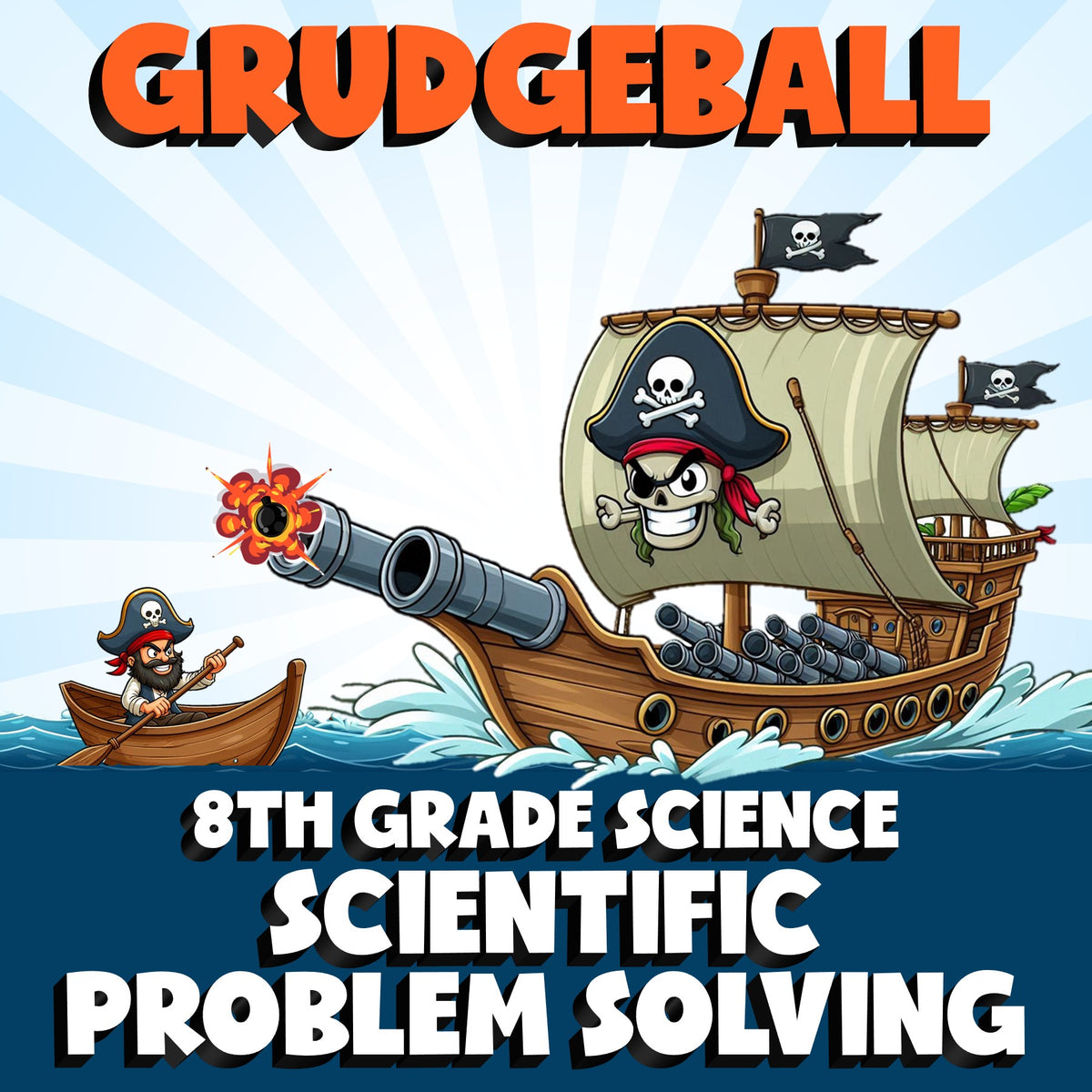 Scientific Problem Solving GRUDGEBALL Science Game - No Prep Grade 8 Review