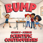 Scientific Controversies BUMP Science Game - No Prep Grade 8 Review Activity