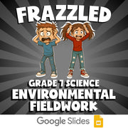 Environmental Fieldwork FRAZZLED Science Game - No Prep Grade 7 Review Activity