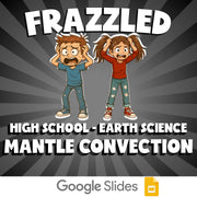 Mantle Convection FRAZZLED Game - No Prep Earth Science Review Activity
