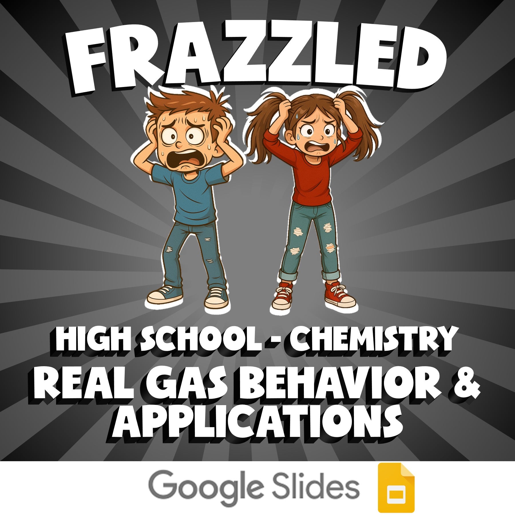 Real Gas Behavior & Applications FRAZZLED Science Game - No Prep Chemistry