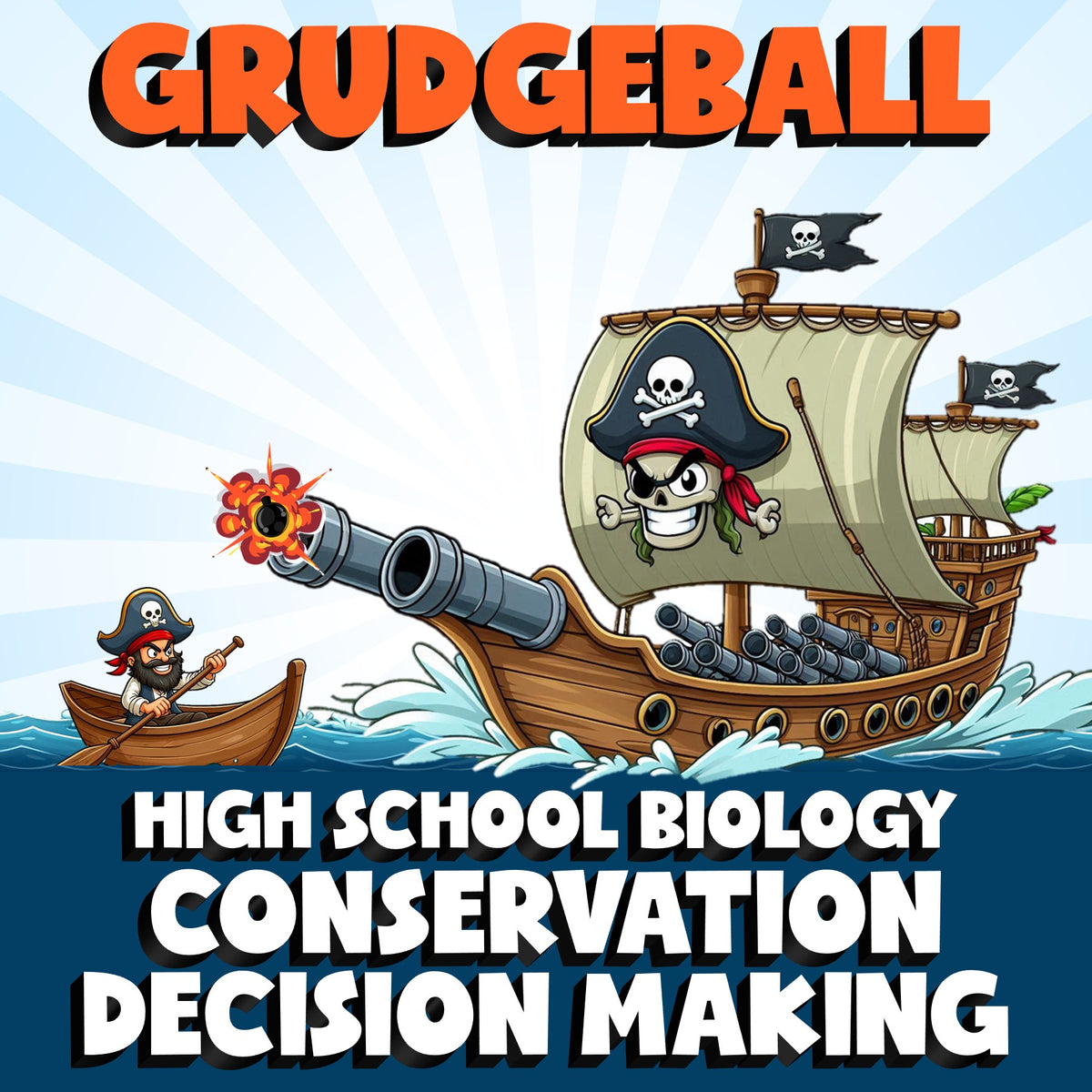 Conservation Decision Making GRUDGEBALL Science Game - No Prep Biology Review