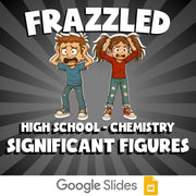 Significant Figures FRAZZLED Science Game - No Prep Chemistry Review Activity
