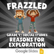 Reasons for Exploration FRAZZLED Socials Game - No Prep Grade 4 Review Activity