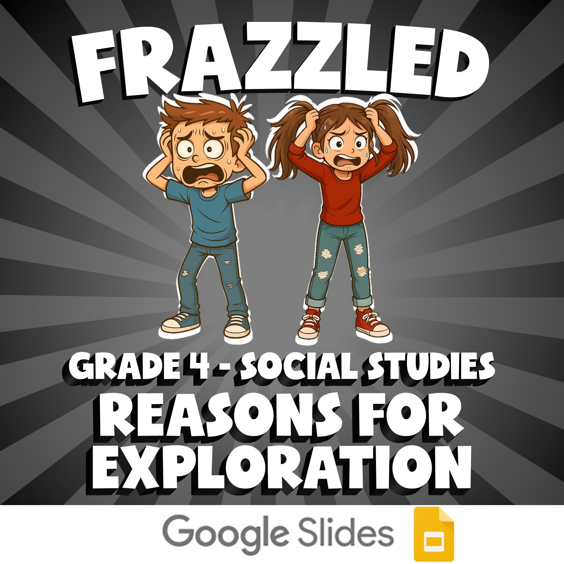 Reasons for Exploration FRAZZLED Socials Game - No Prep Grade 4 Review Activity