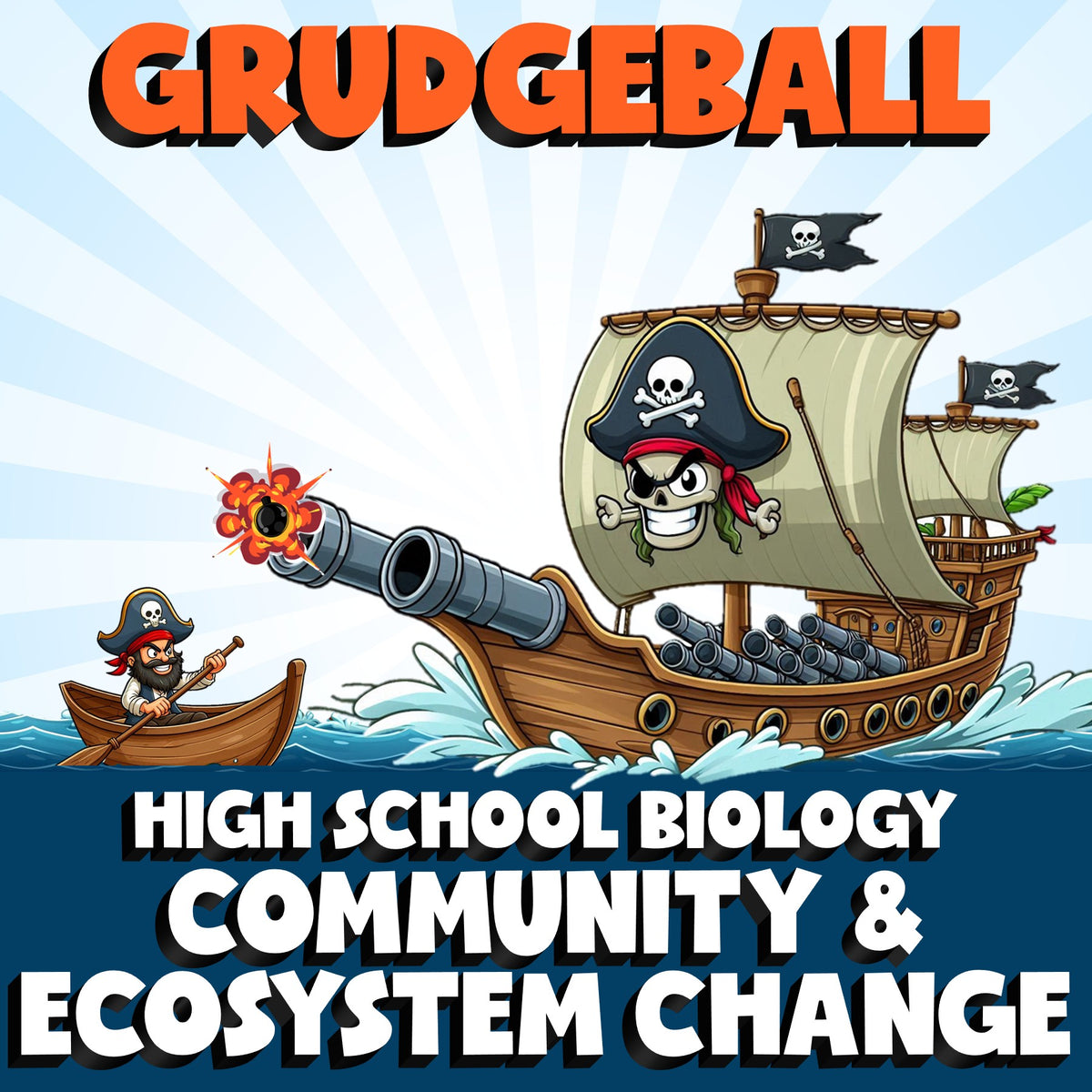 Community & Ecosystem Change GRUDGEBALL Science Game - No Prep Biology Review
