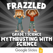 Mythbusting with Science FRAZZLED Science Game - No Prep Grade 7 Review Activity