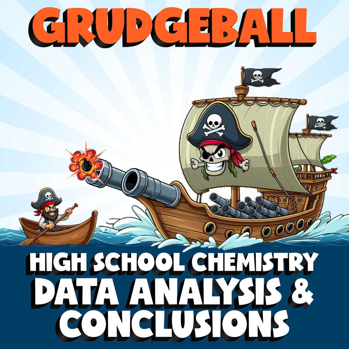Data Analysis & Conclusions GRUDGEBALL Science Game - No Prep Chemistry Review