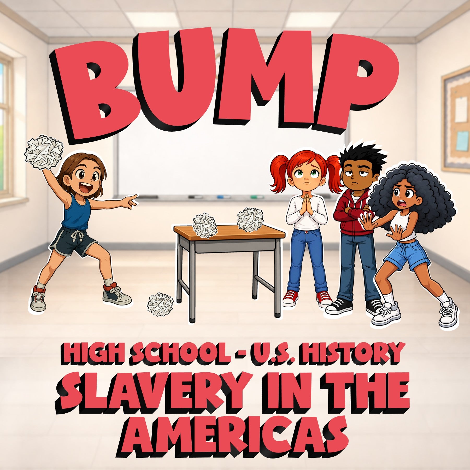 Slavery in the Americas BUMP U.S. History Game - No Prep Review Activity
