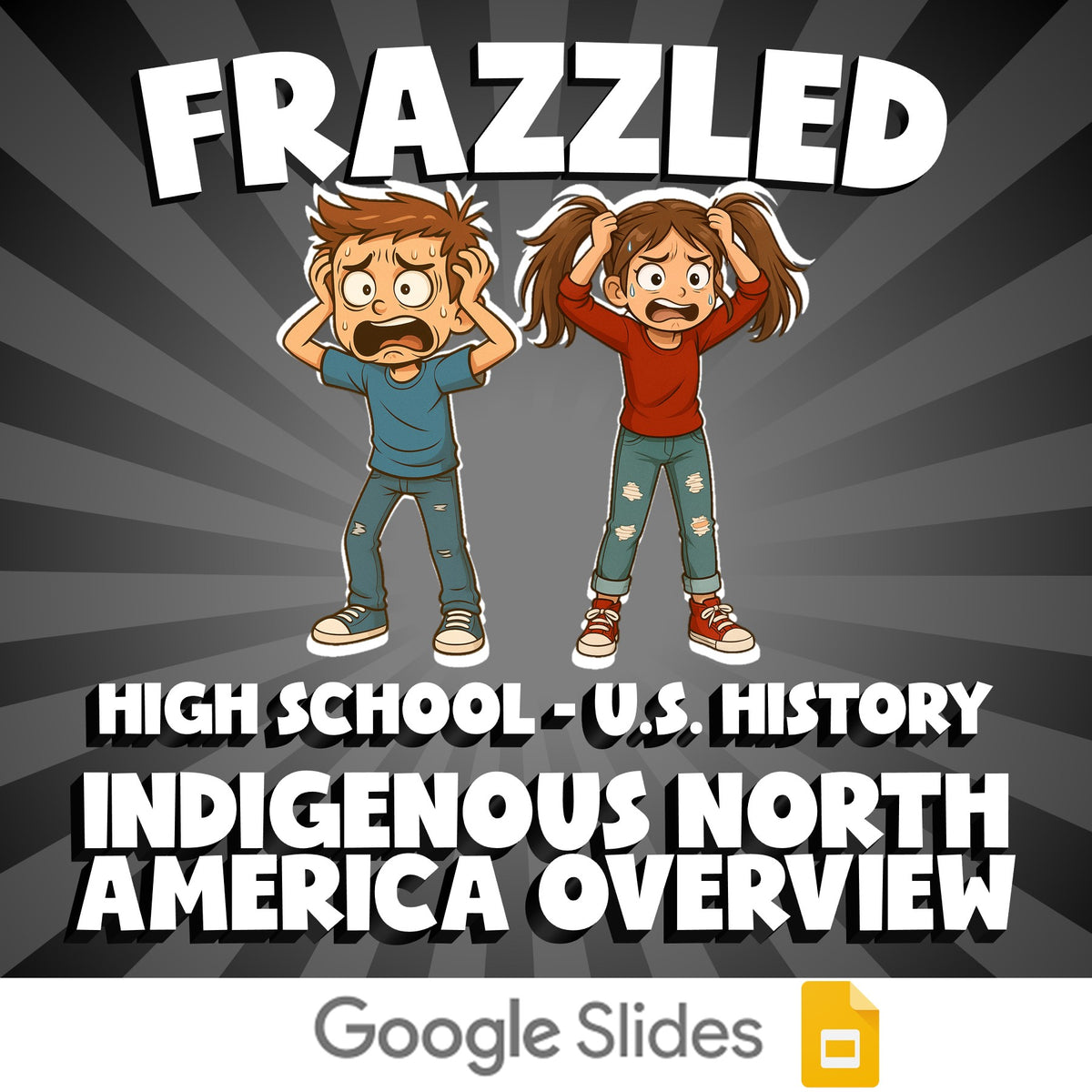 Indigenous North America Overview FRAZZLED U.S. History Game - No Prep Review