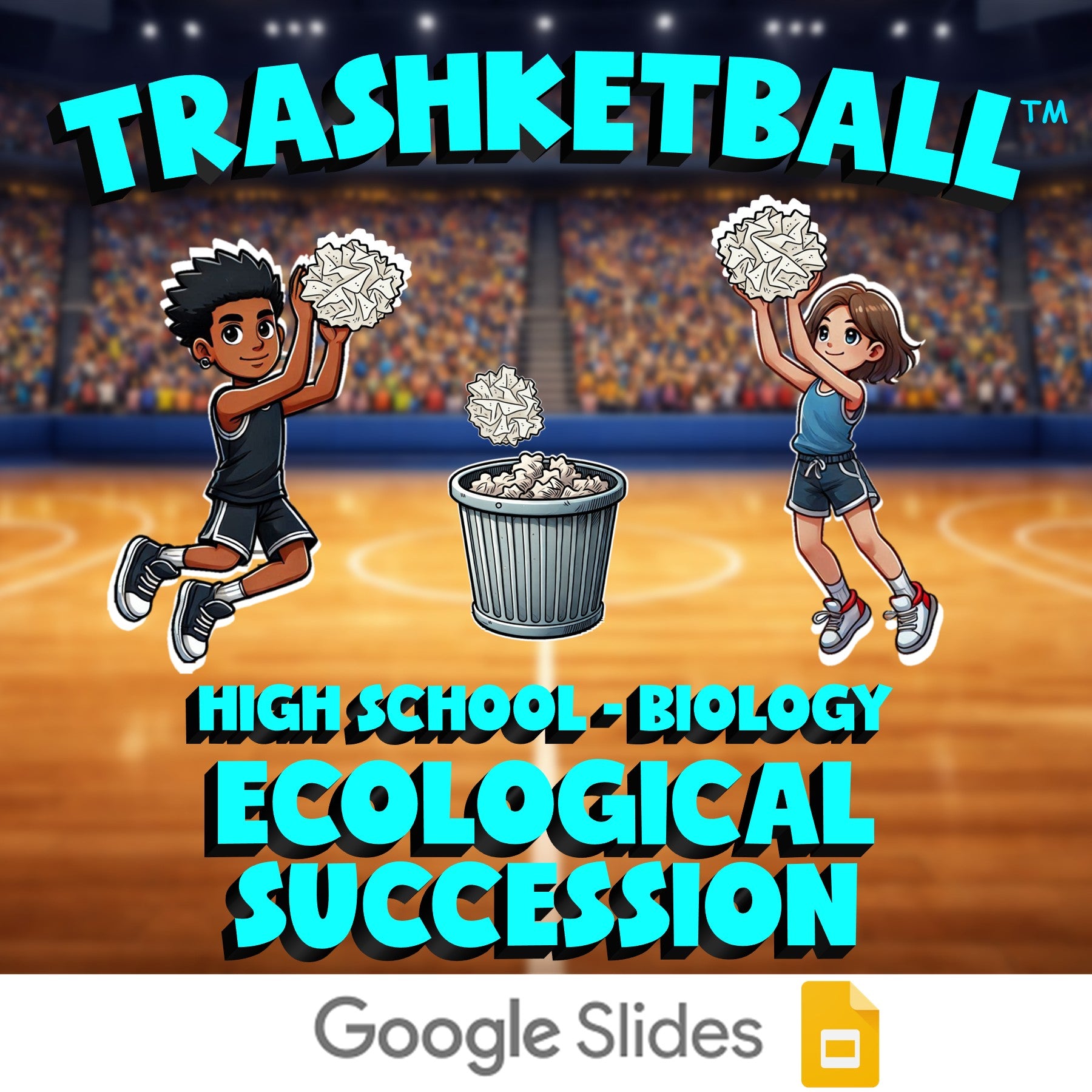 Ecological Succession TRASHKETBALL Science Game - No Prep Biology Review