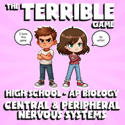 Central & Peripheral Nervous Systems THE TERRIBLE GAME - AP Biology Review