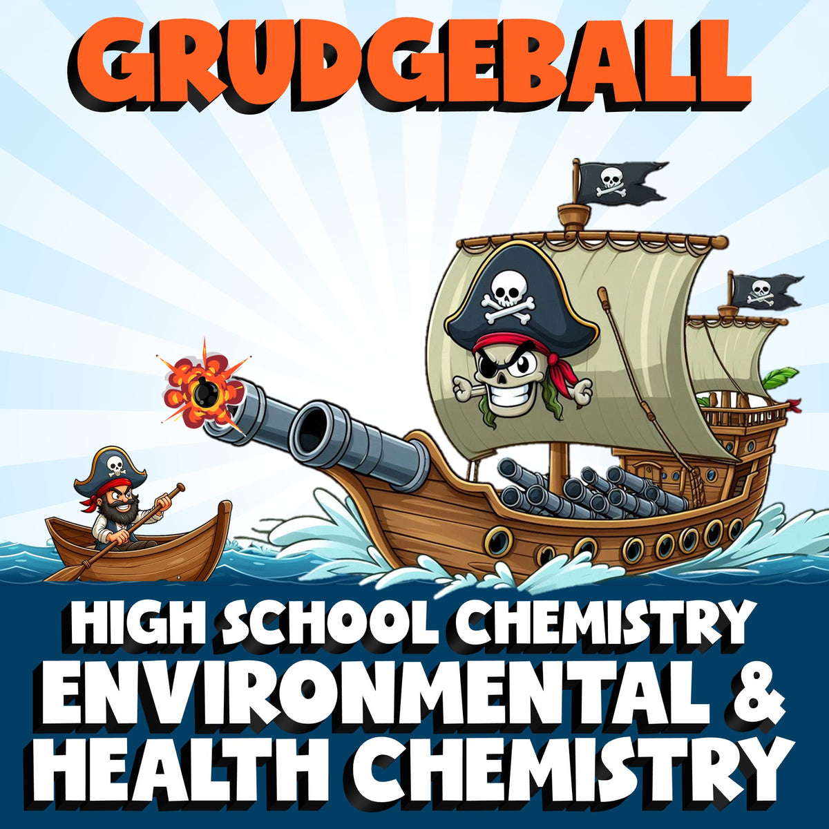 Environmental & Health Chemistry GRUDGEBALL Science Game - No Prep Chemistry