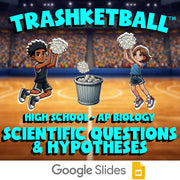 Scientific Questions & Hypotheses TRASHKETBALL Science Game - No Prep AP Biology
