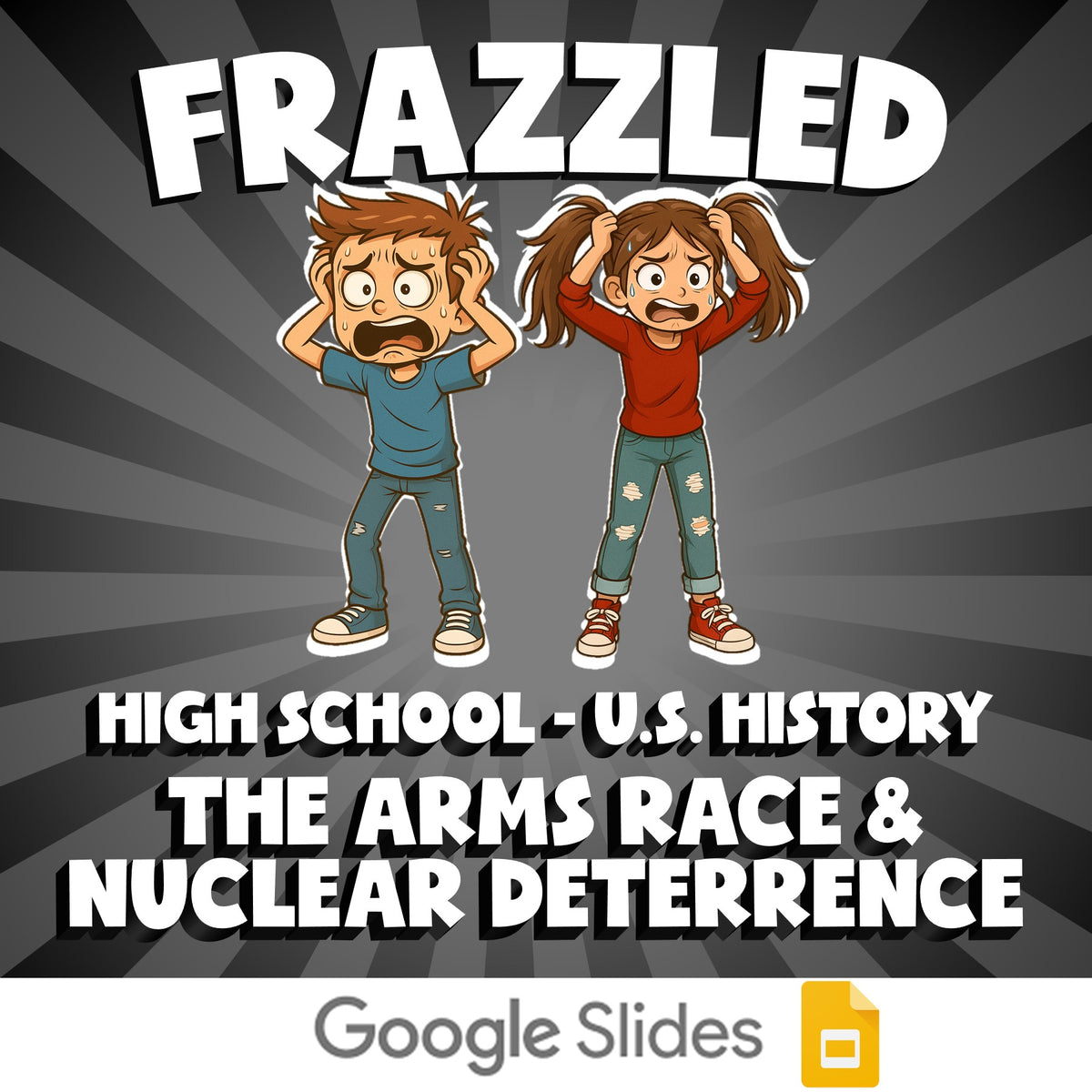 The Arms Race & Nuclear Deterrence FRAZZLED U.S. History Game - No Prep Review
