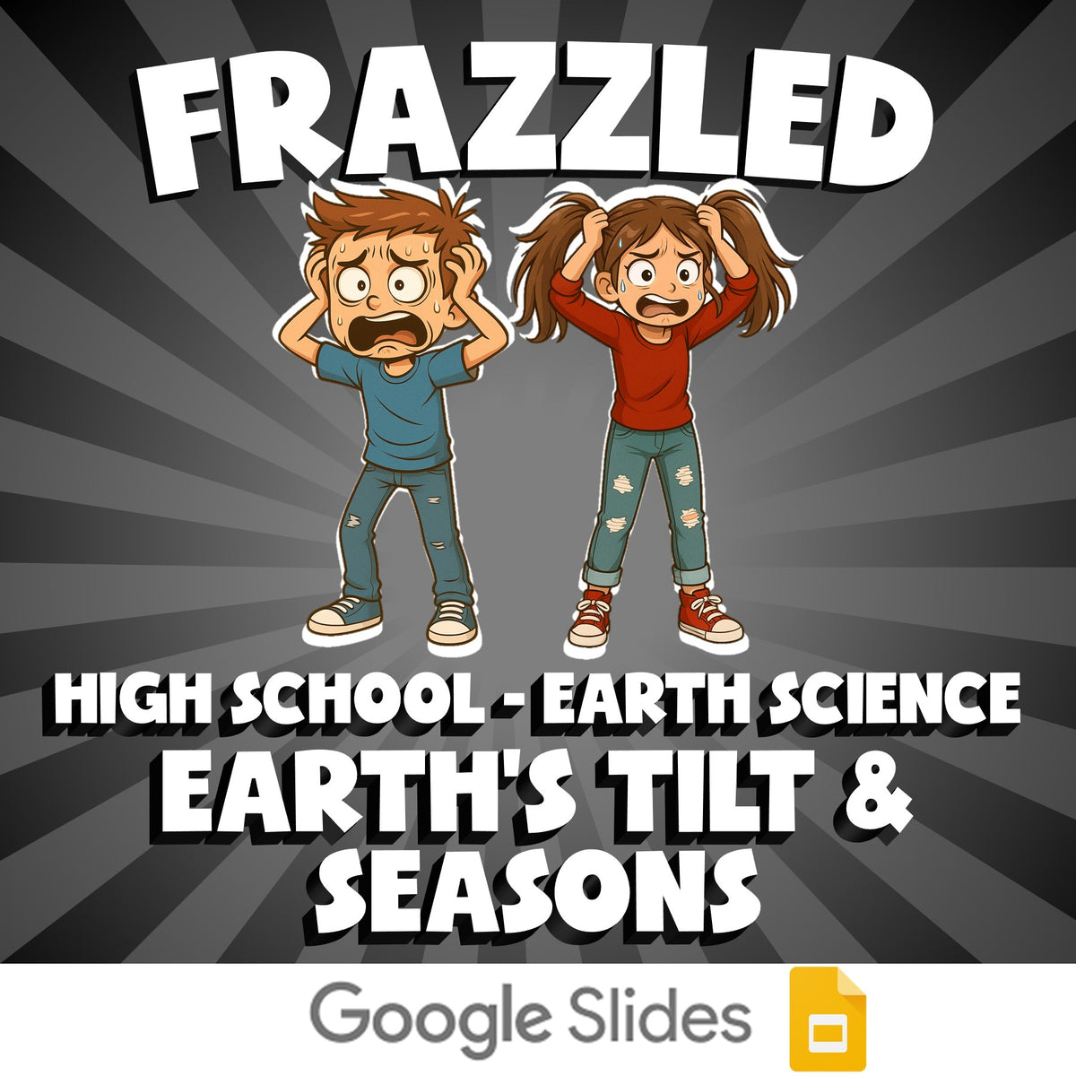 Earth’s Tilt & Seasons FRAZZLED Game - No Prep Earth Science Review Activity