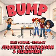 Sequence Comparison & Alignment BUMP Science Game - No Prep Biology Review