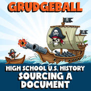 Sourcing a Document GRUDGEBALL U.S. History Game - No Prep Review Activity