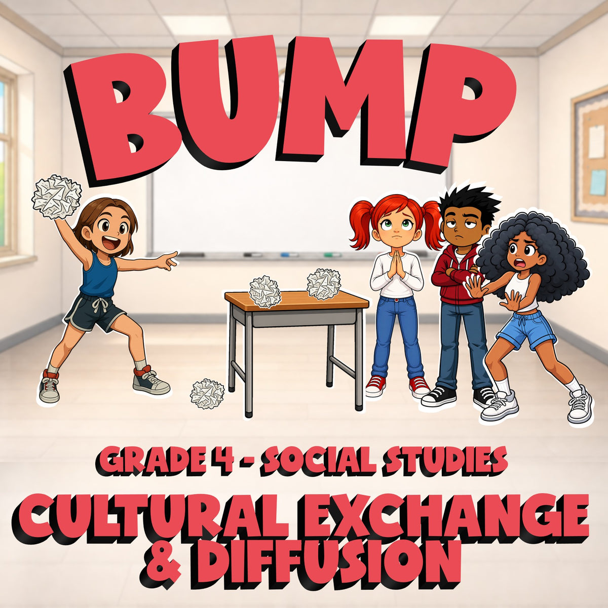 Cultural Exchange & Diffusion BUMP Socials Game - No Prep Grade 4 Review