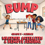 Weather Satellites & Remote Sensing BUMP Science Game - No Prep Grade 5 Review