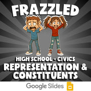 Representation & Constituents FRAZZLED Civics Game - No Prep Review Activity