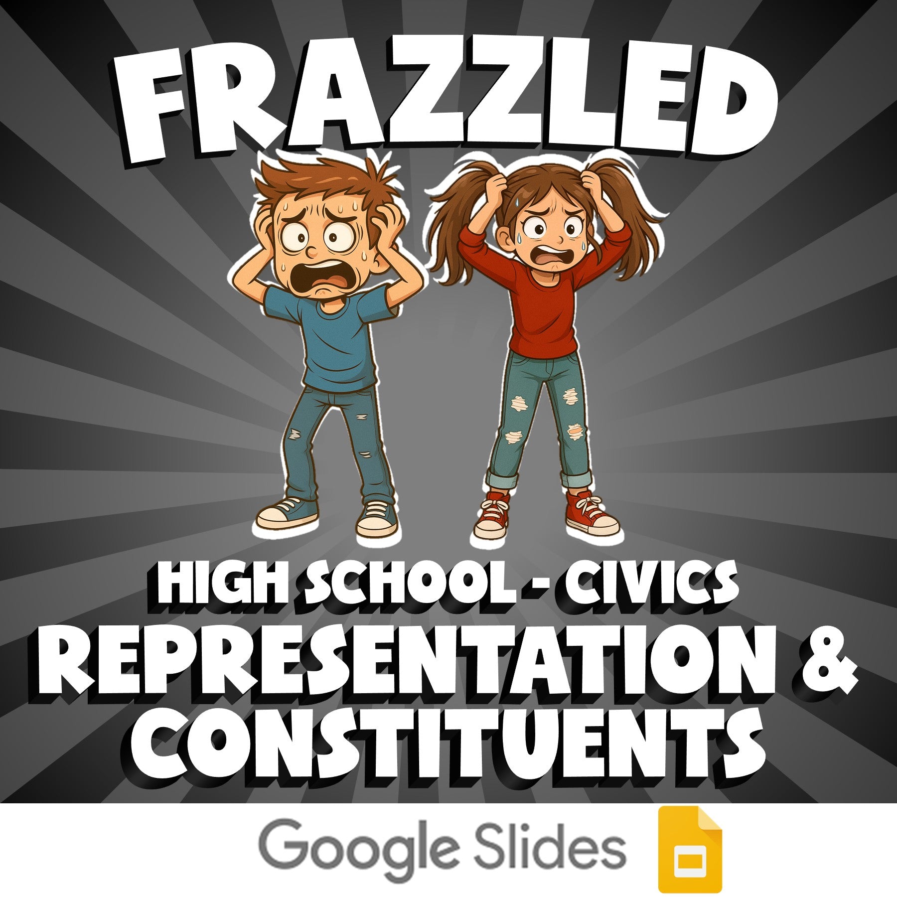 Representation & Constituents FRAZZLED Civics Game - No Prep Review Activity