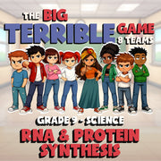 RNA & Protein Synthesis BIG TERRIBLE GAME - No Prep Grade 9 Science Review
