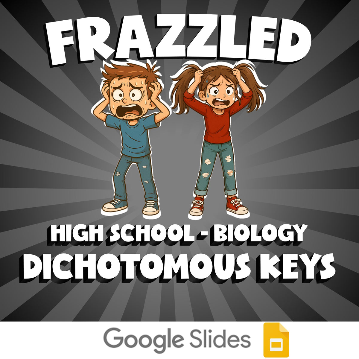 Dichotomous Keys FRAZZLED Science Game - No Prep Biology Review Activity
