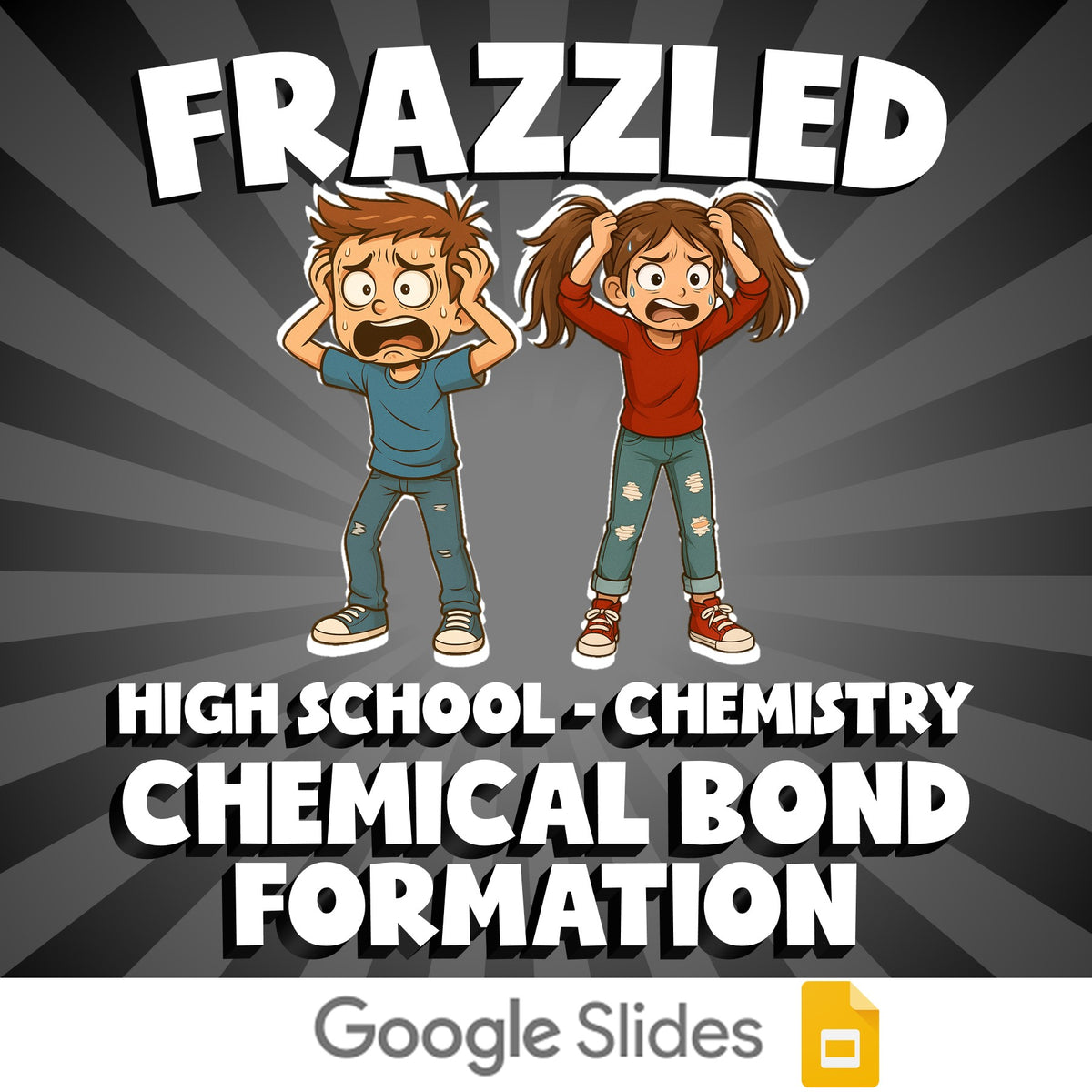 Chemical Bond Formation FRAZZLED Science Game - No Prep Chemistry Review