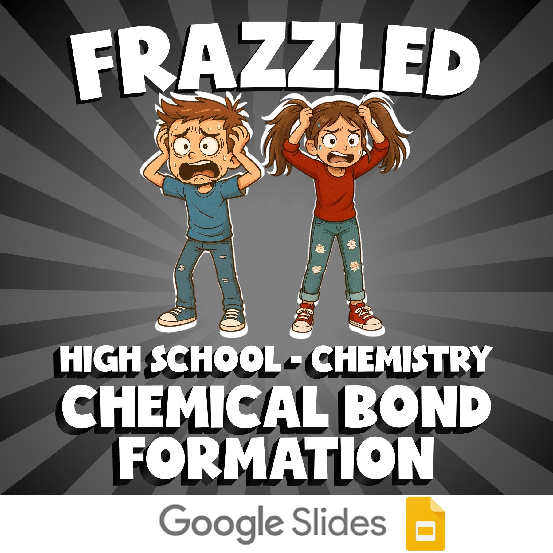 Chemical Bond Formation FRAZZLED Science Game - No Prep Chemistry Review
