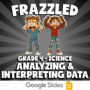 Analyzing & Interpreting Data FRAZZLED Science Game - No Prep Grade 4 Review