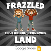 Land FRAZZLED Economics Game - No Prep Review Activity