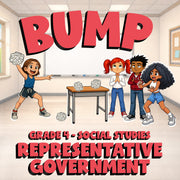 Representative Government BUMP Socials Game - No Prep Grade 4 Review Activity