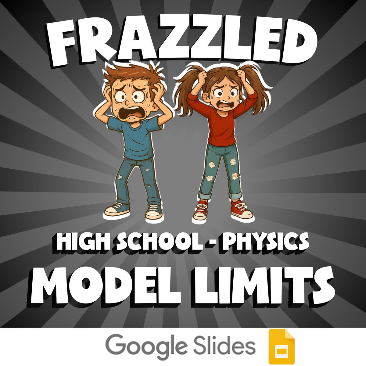 Model Limits FRAZZLED Science Game - No Prep Physics Review Activity